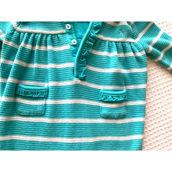 Ralph Lauren Baby Romper One Piece Hooded Infant Girls 3 mos - Picture 3 of 6